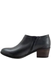 Bueno Caitlin Leather D'Orsay Ankle Booties