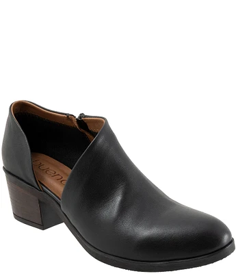 Bueno Caitlin Leather D'Orsay Ankle Booties