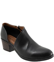 Bueno Caitlin Leather D'Orsay Ankle Booties