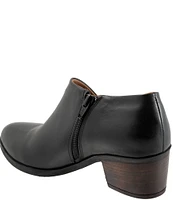 Bueno Caitlin Leather D'Orsay Ankle Booties