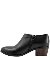 Bueno Caitlin Leather D'Orsay Ankle Booties