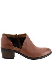 Bueno Caitlin Leather D'Orsay Ankle Booties