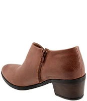 Bueno Caitlin Leather D'Orsay Ankle Booties