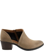 Bueno Caitlin Leather D'Orsay Ankle Booties