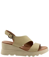 Bueno Gianna Leather Platform Wedge Sandals