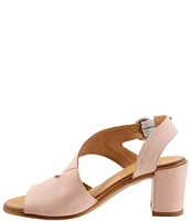 Bueno Nyomi Leather Block Heel Sandals