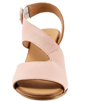 Bueno Nyomi Leather Block Heel Sandals