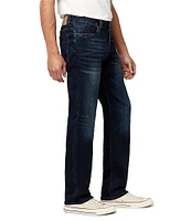 Buffalo David Bitton Driven-x Dark Wash Relaxed Straight Jeans