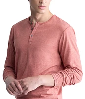 Buffalo David Bitton Kaduk Long Sleeve Henley T-Shirt