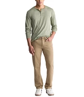 Buffalo David Bitton Kaduk Long Sleeve Henley T-Shirt