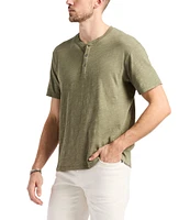Buffalo David Bitton Kandido Short Sleeve Henley