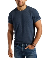 Buffalo David Bitton Karlton Textured Knit Crewneck T-Shirt