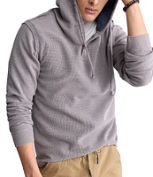 Buffalo David Bitton Long Sleeve Waffle Knit Kafoam Hoodie