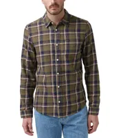 Buffalo David Bitton Sago Long Sleeve Plaid Flannel Shirt