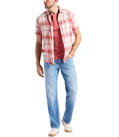 Buffalo David Bitton Sagrino Button Front Large Plaid Shirt