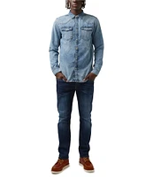 Buffalo David Bitton Sheldo Long Sleeve Denim Shirt