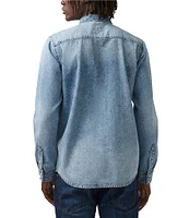 Buffalo David Bitton Sheldo Long Sleeve Denim Shirt