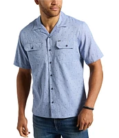 Buffalo David Bitton Short Sleeve Salaman Patterned Shirt