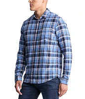 Buffalo David Bitton Short Sleeve Saroz Plaid Woven Shirt