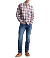 Buffalo David Bitton Simbio Long Sleeve Plaid Woven Shirt