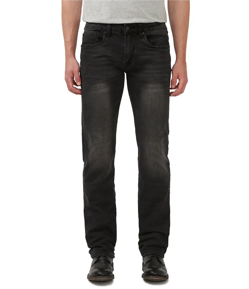 Buffalo David Bitton Six Straight Fit Sanded Jeans