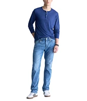 Buffalo David Bitton Straight Six Stretch Jeans