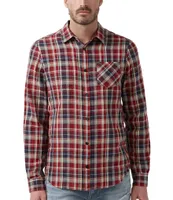 Buffalo David Bitton Surza Long Sleeve Plaid Shirt