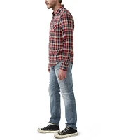 Buffalo David Bitton Surza Long Sleeve Plaid Shirt