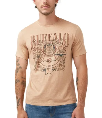 Buffalo David Bitton Talles Short Sleeve Graphic T-Shirt