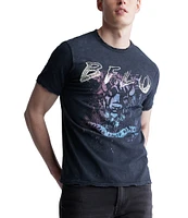 Buffalo David Bitton Tizoc Buffalo Head Graphic Short Sleeve T-Shirt