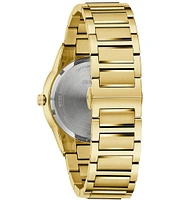 Bulova Men's Millennia Quartz Analog Gold Tone Stainless Steel Bracelet Watch