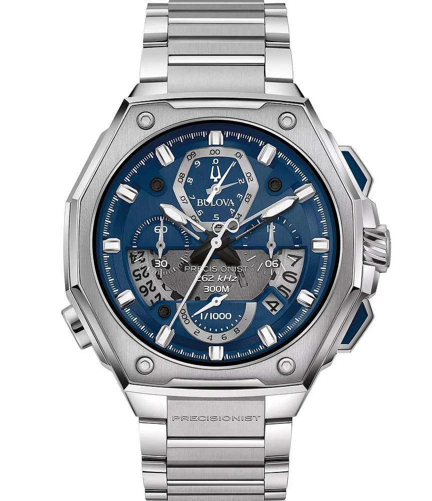 Bulova Men's Precisionist Calendar Chronograph Watch