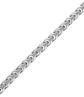 Bulova Men's Stainless Steel Chain Bracelet