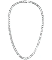 Bulova Men's Sterling Silver Chain Necklace