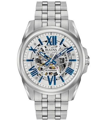 Bulova Men's Sutton Classic Automatic Stainless Steel Bracelet Watch