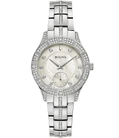 Bulova Women's Phantom Quartz Analog Stainless Steel Bracelet Watch