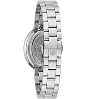 Bulova Women's Rubaiyat Two Hand Stainless Steel Quartz Analog Bracelet Watch