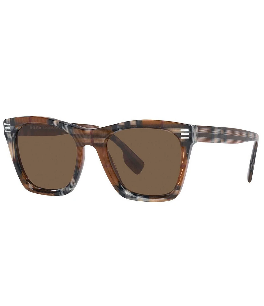 Burberry Men's BE4348 Cooper 52mm Square Sunglasses