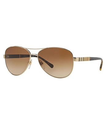 Burberry Women's Aviator Sunglasses