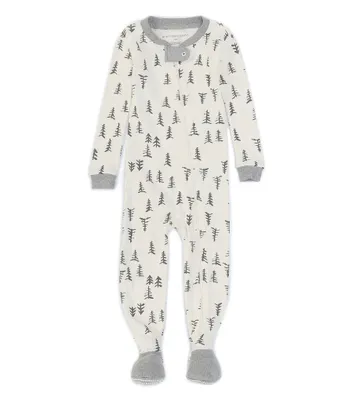 Burt's Bees Baby Newborn-24 Months Long-Sleeve Trees Footie Sleeper