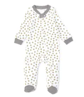 Burt's Bees Baby Newborn-9 Months Long-Sleeve Honey Bee Sleep & Play Footie Coverall