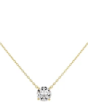 By Adina Eden Juliette Sterling Silver Short Pendant Necklace