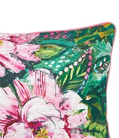 C&F Home Peony Spring Printed and Embellished Throw Pillow