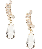 C by Cezanne CZ Drop Earrings