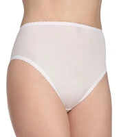 Cotillion by Cabernet Seamed To Fit Stretch Hi-Cut Brief Panty