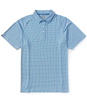 Callaway Big & Tall Chevron Foulard Print Short Sleeve Golf Polo Shirt