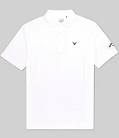 Callaway Knit Short Sleeve Swing Tech™ Solid Polo Shirt