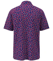 Callaway Novelty Crab Printed Short Sleeve Golf Polo Shirt
