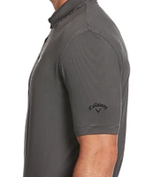 Callaway Pro Spin Fine Line Pattern Short Sleeve Golf Polo Shirt