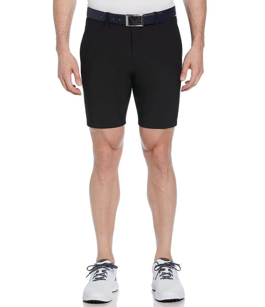 Callaway Pull-On Nylon 9#double; Inseam Shorts